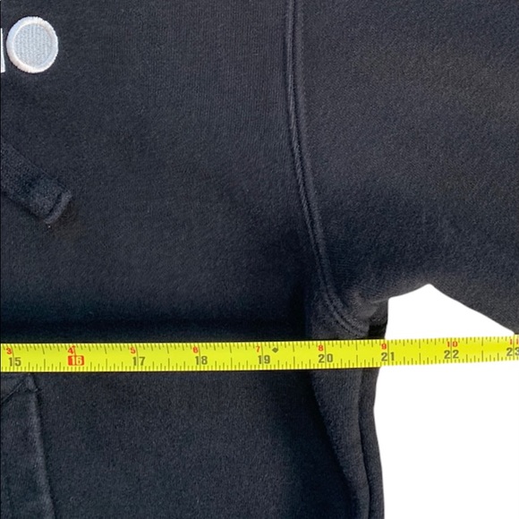 NICEKICKS Men‘s Size Small NICE. Logo Hoodie Black - Picture 11 of 13